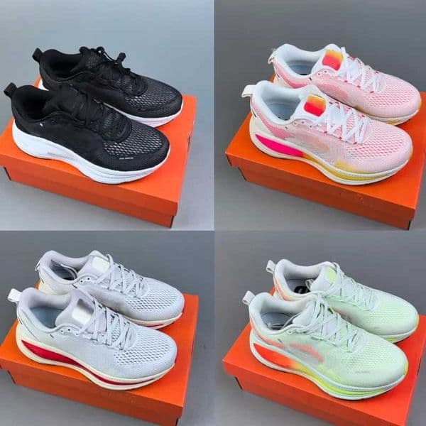 Men Women Designer Running Shoes Vomero 18 Tennis Breathable Sneakers Lightweight Comfortable Sport Black White Green Pink Gym Casual Outdoor