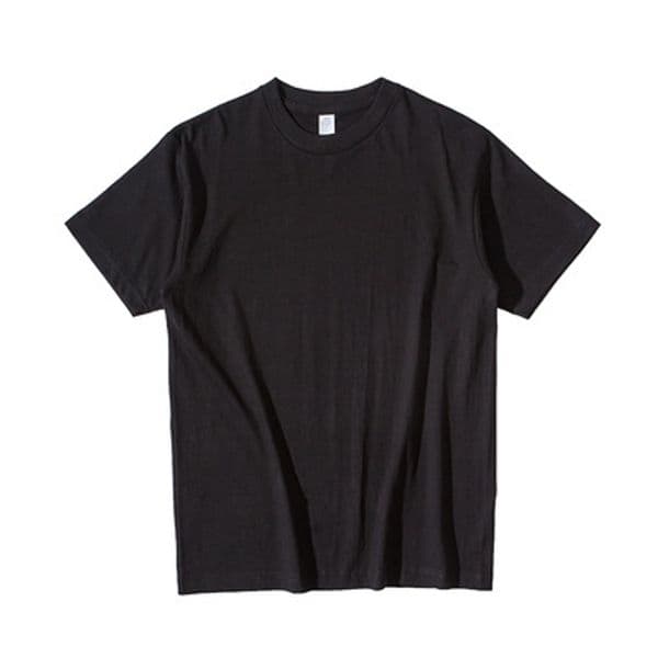 Men's T Shirts Heavyweight solid color non-transparent 250g pure cotton round neck short sleeve T-shirt, thick pure white undershirt, unisexT-shirt tops e6a34550d2764