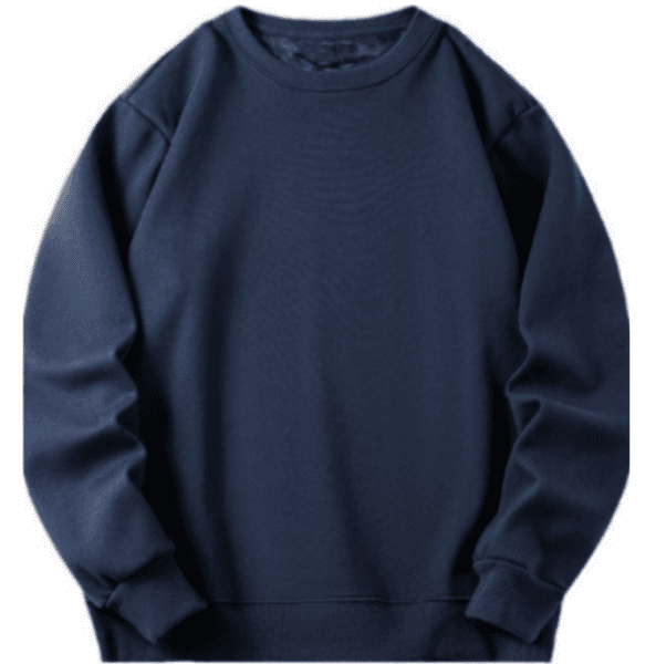 284 Men Long-sleeved T-shirt Round Neck Long-sleeved Casual Sweatshirt