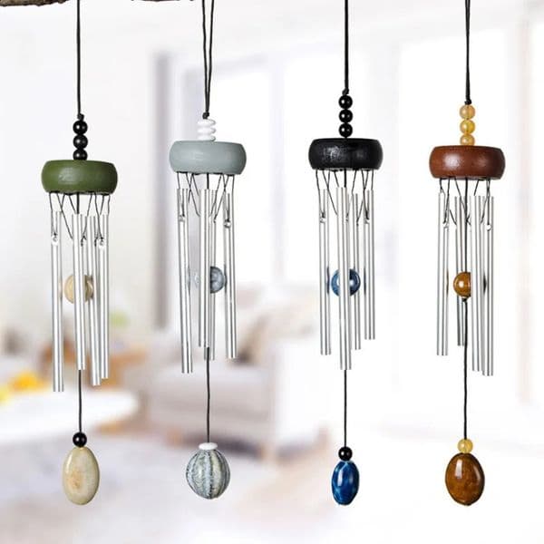 Wind Chime Pendant Aluminum Tube Metal Tube Wind Chime Balcony Outdoor Courtyard Garden Pendant Decoration 250430