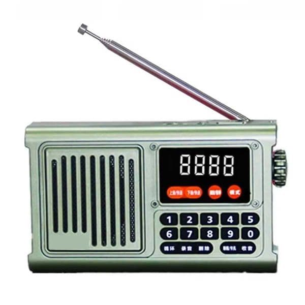 Retails DAB Radio Portable Emergency Recargable Ham Bluetooth Sound Box AM FM Radio Mini Vintage Ham Speaker Mp3 Player Green X250505