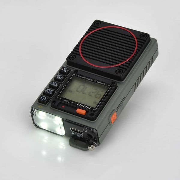 FM Radio Digital Portable Stereo Speaker MP3 Audio Player High Fidelity Sound Quality X2505051
