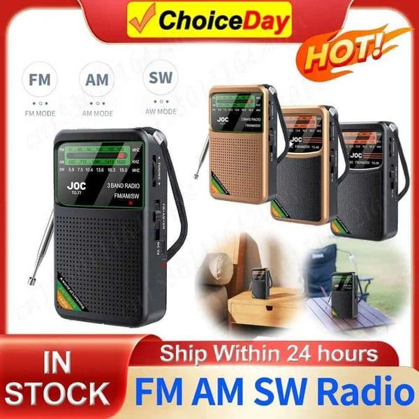Rechargeable emergency pocket radio FM AM SW mini full range radio for optimal reception pocket radio with built-in speaker X250505