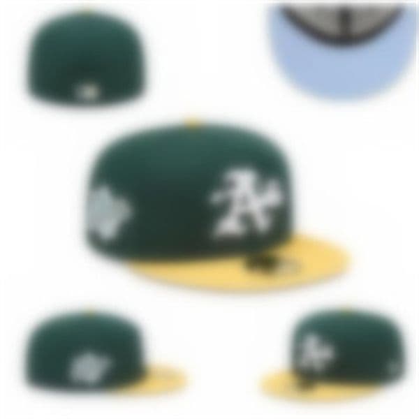 2025 New Fitted cap Fashion Designer Size Baseball Football Flat Casual Caps Letter Embroidery Cotton All Teams Sport Hats Mix Order A-6
