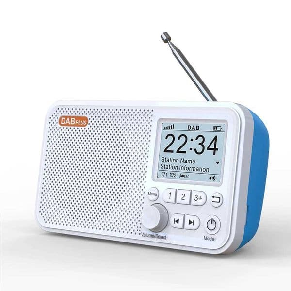 C10 Digital Alarm Clock DAB/DAB Plus FM Bluetooth Radio with 2.4inch Color LCD Screen Radio Supports TF Card MP3 Player European X250505