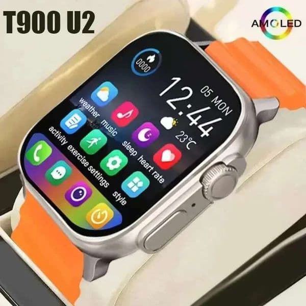 T900 Ultra 2 Smart Watch 49mm NFC Men Women GPS Track Bluetooth Call BT Music Games Wireless Charging Smartwatch