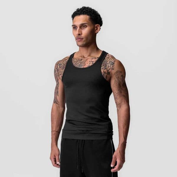 Men fitness gyms Tank top men Fitness sleeveless shirt Male Screw thread breathable Sports vest Undershirt Gyms Running vest menXJ250506