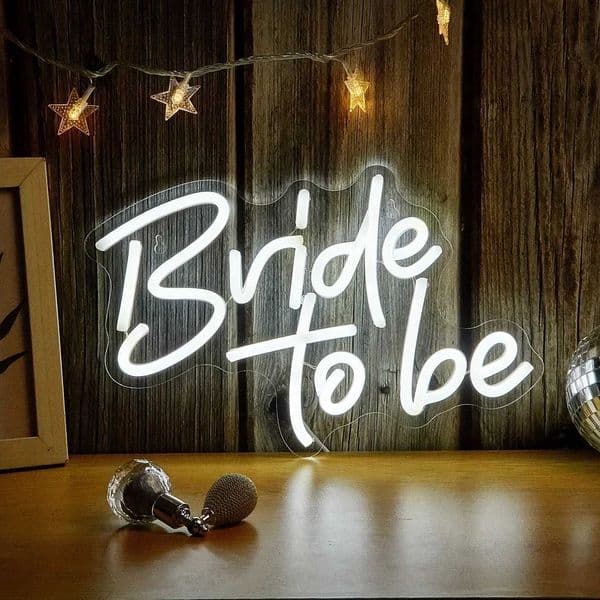 The bride will become an LED neon sign used for weddings birthdays parties holidays mens caves bars bedrooms game rooms home wall decorations Z250506