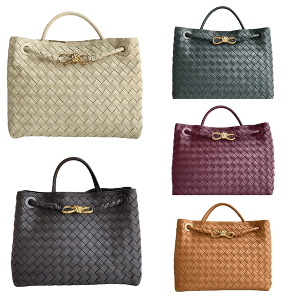 Designer Bag Baguette Tote Bag Woven Shoulder Bag Women Portable Single Shoulder Large brown tote bags bowknot hardware internal zipper wallet Leather Summer style