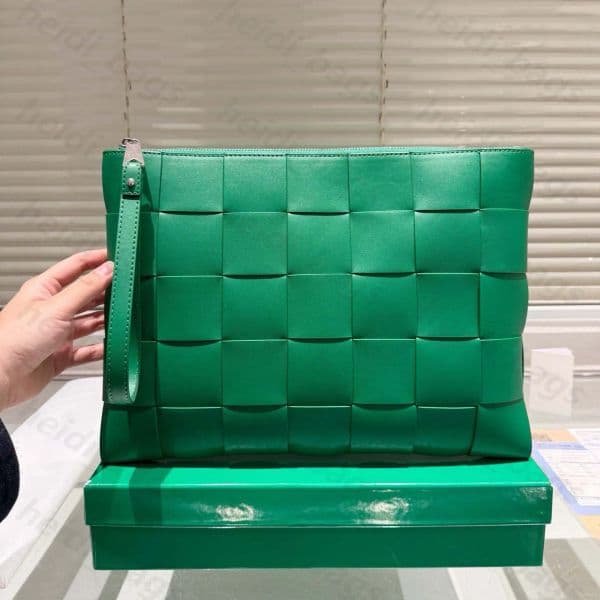 Designer Clutch Bags Women Mens Handbag Zipper Luxury Womens Men Crochet Clutch Shoulder Bag Cassette Woman Man Business Bags Unisex Hand Bag Purse