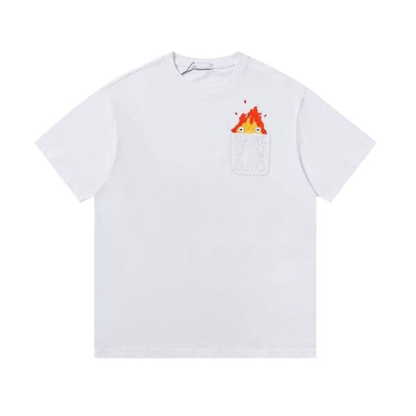 Summer T-shirt men's female designer T-shirt fashion men's casual T-shirt street designer shorts sleeve T-shirt designer pink letter