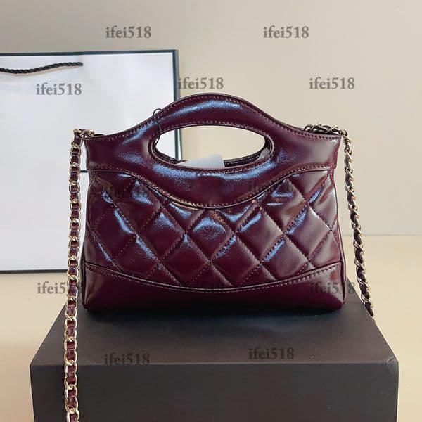 20CM Portable 31 Bag Women Mini Shoulder Leather Diamond Plaid Luxury Handbag Crossbody Trend Coin Purse Underarm Evening Clutch Vintage Card Holder Borsa88