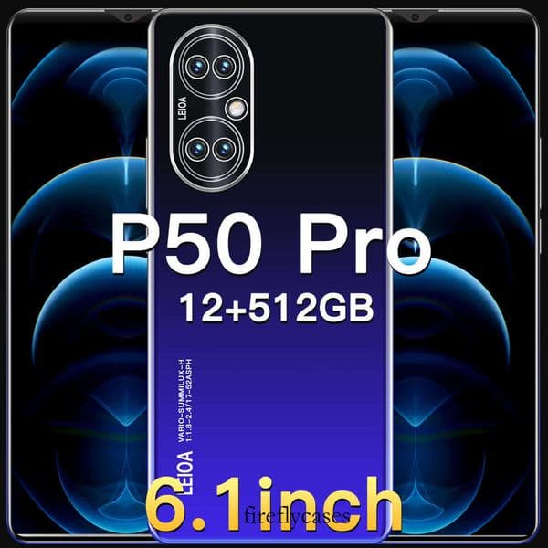 2025 Affordable P50 Pro Smart Phone: High-Quality Device Featuring an Impressive 6.1-Inch Screen Available at