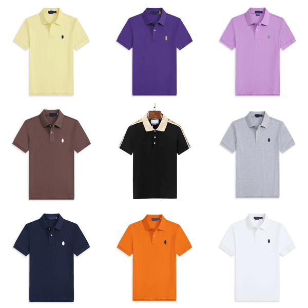 polo shirt designer polo shirts for men fringe shirt fashion printing pattern clothes tee black and white mens polo t shirt men designer shirt Size XS-XL