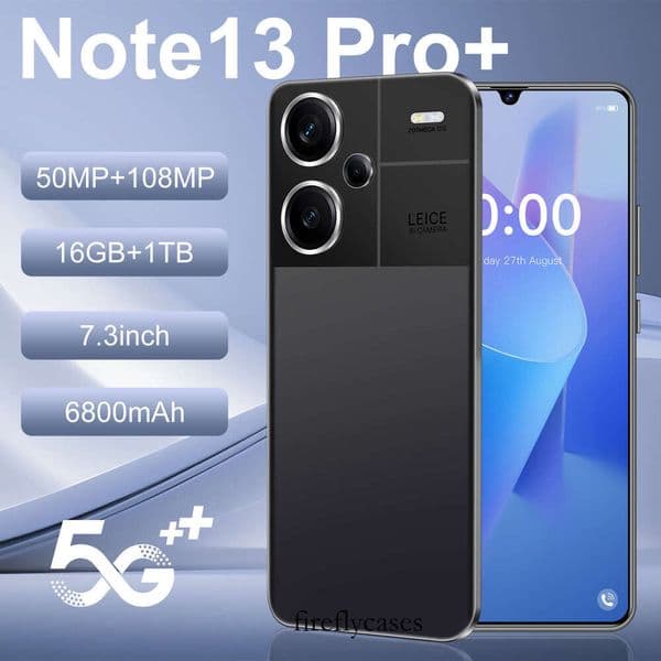 Note13 Pro Plus Smartphone with Dual SIM Support - 16GB RAM & 7.3-inch Full HD Display