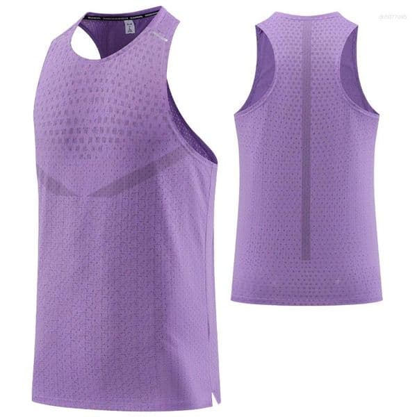 Men's T Shirts Tank Top Gym Quick Drying Mesh Vest Breathable Shirt Summer Cool Beach Travel Undershirt Basketball Training Fashion Running