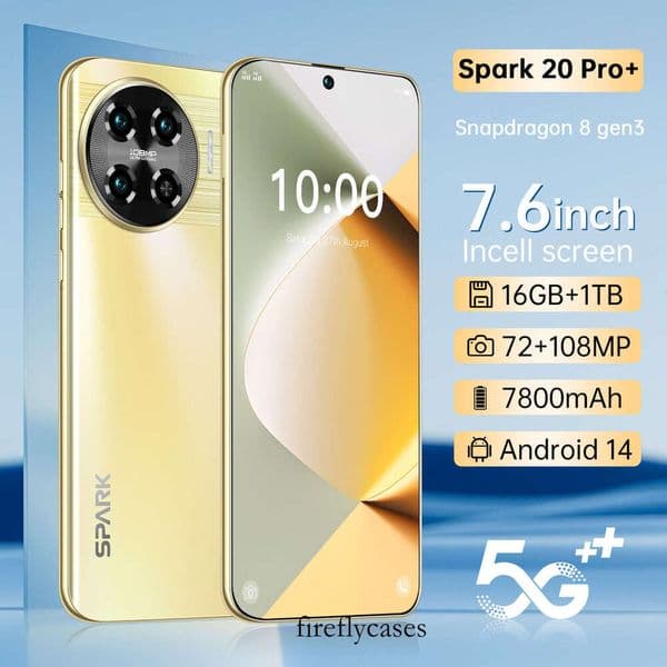 Smartphone Spark 20 With A Large High-Definition Screen And 16+1T Price