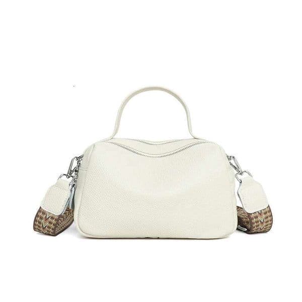 Fashion Crossbody Women S Genuine Leather Simple High Quality Tote Bag Vintage Boston Handbag Female Shoulder Bags Bag