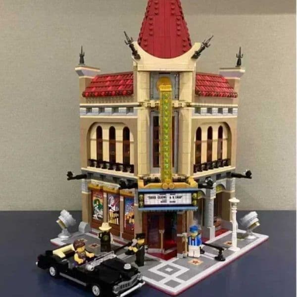 Expert Brick Bank Cafe Corner Model Moc Modular Houses Building Blocks Toys Pet Book Shop Town Hall Downtown Diner X2505091