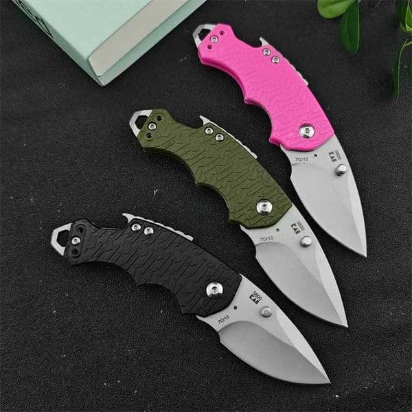 Carry KS3800 Multi functional Pocket Knife Camping Fishing Cutting Survival Nylon Fiberglass Handle Tool EDC Hunting Tool KnifeXJ250510