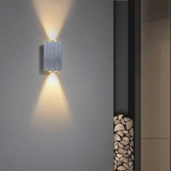 LED Home Decor Indoor Wall Lamp Modern Minimalist Bedside Living Room Corridor Aisle Hotel Decoration Square Wall Lights Z250512
