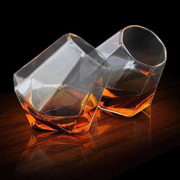 New Whiskey Glass Creative, Fashionable, Simple, Slanted Cup Bar Wine Set Gift