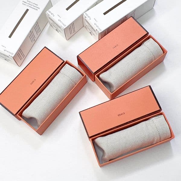 Luxury Brand Pink Red Rose maquillaje Series Lipstick 3 Colors Rosy Enhancer Designer Lip Beauty Makeup Embellisseur Natural Moisturizing Long-Lasting Maquill