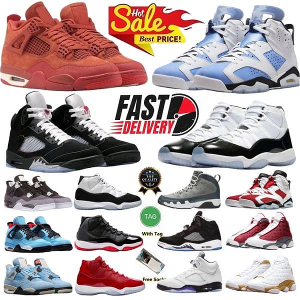 Designer 4s 5s 6s 9s 11s 13s basketball shoes Cat Pink Blue White Black Meatllic Cool Grey Cherry Flu Game hunder Bred mens sneakers womens trainers