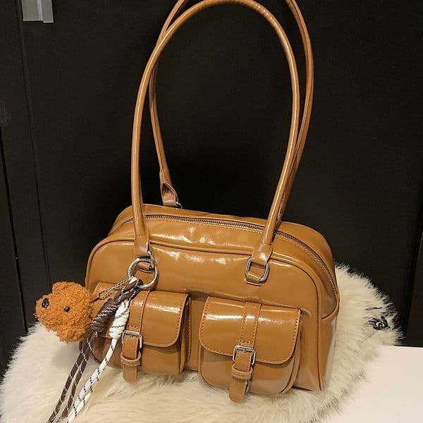 Korean version pillow women's large capacity armpit bag, fashionable hand-held shoulder bag