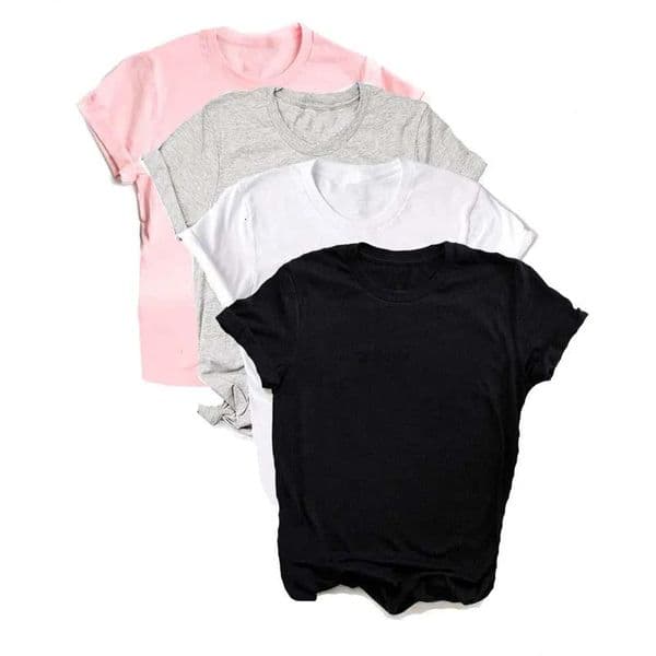 Maycaur Breathable Women Short Sleeve Tshirt Print TShirt Multi Pure Color T Shirt Fashion Sports Female 250513BJ