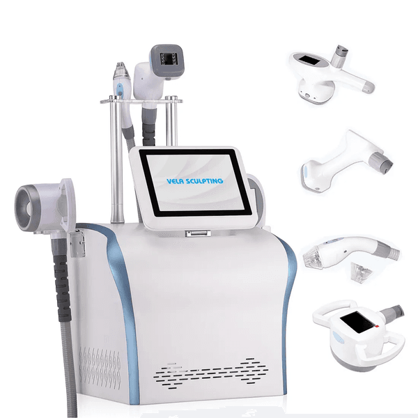 4 in 1 Heads Slimming V Shape Rf Skin Rejuvenation Cavitation Vacuum Body Massager Body Shaping Slimming Cellulite Removal Machine