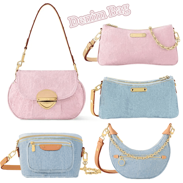 Tote bag Luxurys Designers Bags Denim bag Blue Shoulder Bags NANO SP jean bag denim crossbody bag handle bag shopping bag cluth bag High quality bag
