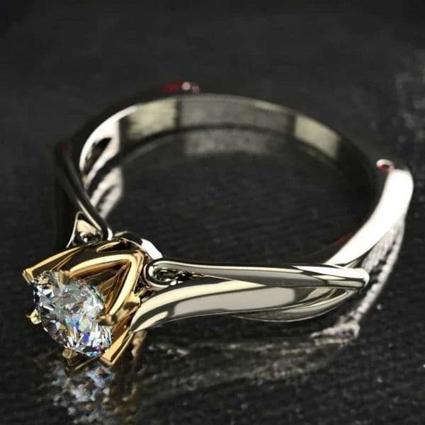 925 Silver Original Certified Womens Rings Natural Diamonds with Gemstones Jewelry Couples Wedding Engagement AccoriesXJ250514
