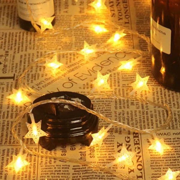1.5m/3m/6m/10m LED Star String Lights Christmas Garland Battery USB Powered Wedding Party Curtain String Fairy Lamps For Home Z250514
