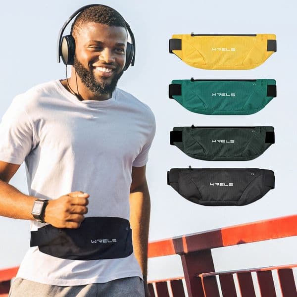 Outdoor Running Fitness Waist Bag Ultrathin Mobile Phone Elastic Sports Waterproof Closefitting 250514BJ