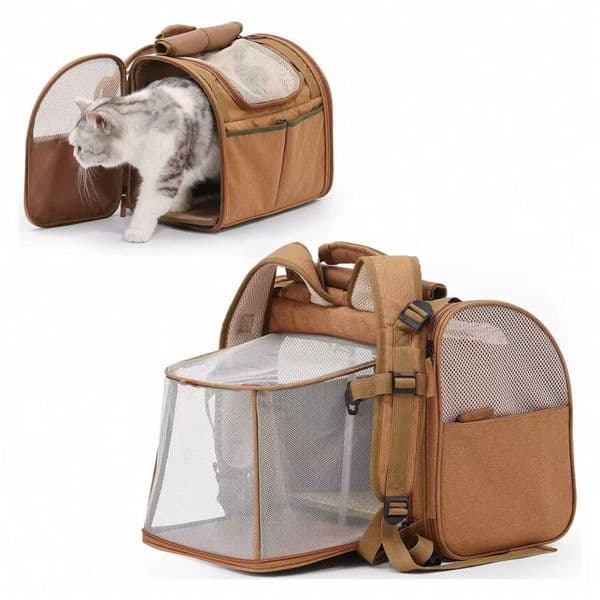 2026 New perfume Pet Cat Summer Outdoor cologne Expandable Portable Backpack Large Capacity Breathable Bag Free Shipping