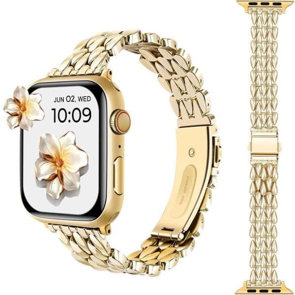 2026 New Metal Apple Watch Band 49 46 45 44 42 41 40 38Mm Luxury Repleacement Strap Bracelet Wristband For Iwatch S10 9 8 7 6 outdoor 5 4 3 2 1 SE Ultra Free Sh