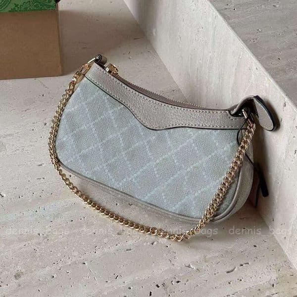 Designer Shoulder Bag Chain Handbags Underarm Bags Luxury Women Handbag Clutch Purse Vintage Mini Bag