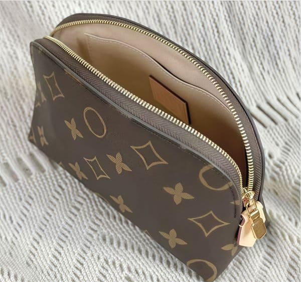 10A Cosmetic Bags Cases womens Makeup Bag Classic Luxury designer Double zipper men travelling Toiletry Travel Pouch Ladies Wash bag Purses Handbags