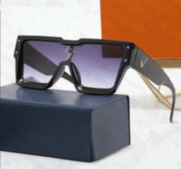 Men designer sunglasses with box sunglasses for women Hip hop Luxury classics Fashion Matching Driving Beach shading UV protection polarized ouise vuttons glasses