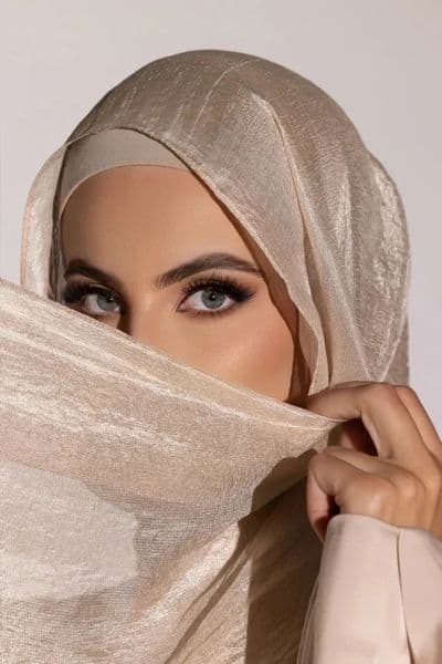 Big Size Linen Scarf Hijab Silk Hijabs Solid Color Pearl Light Beige Beach Sun Protection Head Scarves Headwraps for Women 250517