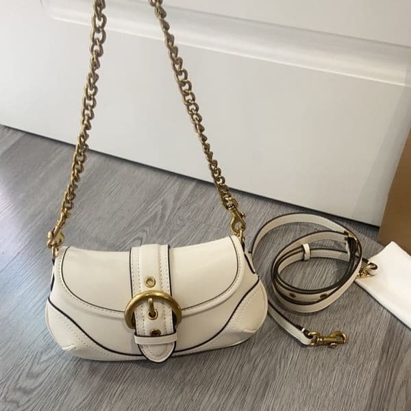Denim SOHO Shoulder Bags for Women Womens Subaxillary Bag Design Advanced Texture Armpit Handbags Purses Crescent Saddle Bag