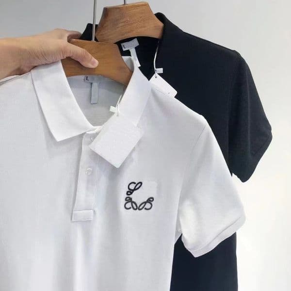 Men's Polos High End 100% Cotton Short Sleeve T-shirt Lapel Top Summer Designer Brand Embroidery Fashion Casual Polo Shirt
