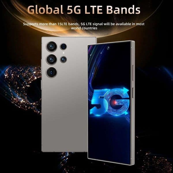 S25 Ultra Mobile 16+1T 2025 New style High end 7.3 Large Screen Smartphone (Jing)