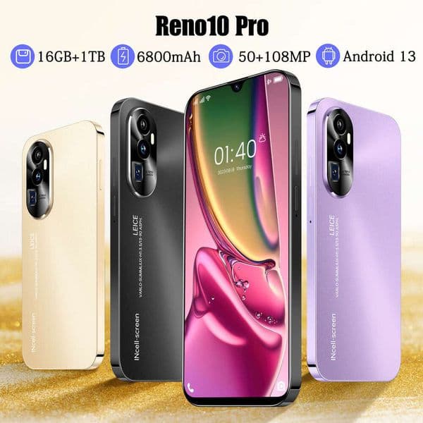 Reno10 Pro New 6.8-inch HD Screen 1+16G Android Intelligent 2025 Integrated hine