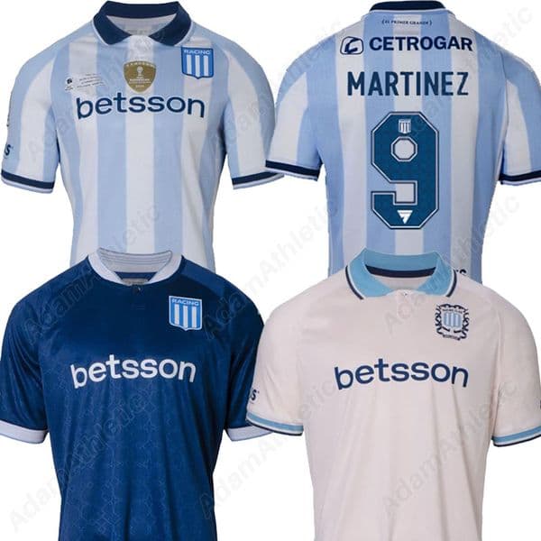 Racing Club jerseys 2025 MARTINEZ ZARACHO Racing Club Recopa Sudamericana football shirts 25 26 DI CESARE VIETTO IGNACIO NARDONI soccer jersey