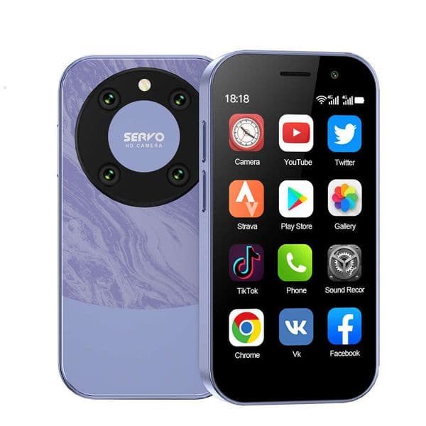 Hot selling mini smartphone with 4G calling, full network connectivity, SIM, 2025 New style dual standby CE certification, spare small phone FCC thumbnail 2