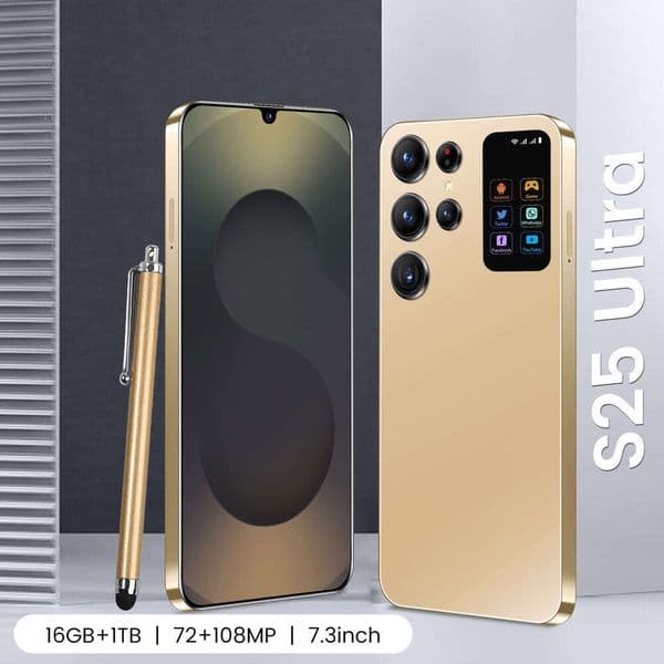 S25 Ultra Phone 2025 16+1T Cheap Android Smartphone OZON Generation