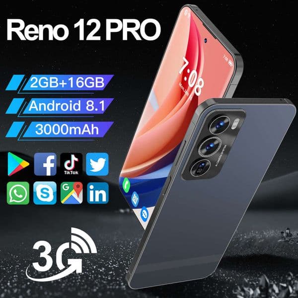 Reno 12 2025 Pro 6.56-inch incell large screen (2+16) memory 3G all-in-one phone
