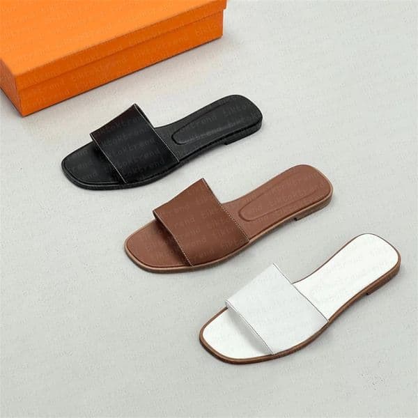 fashion women sandals orange flats sandals designer slippers platform slides shoes sole fur flip summer casual guccis pradas uggs chanels fendis hermes versaces lv